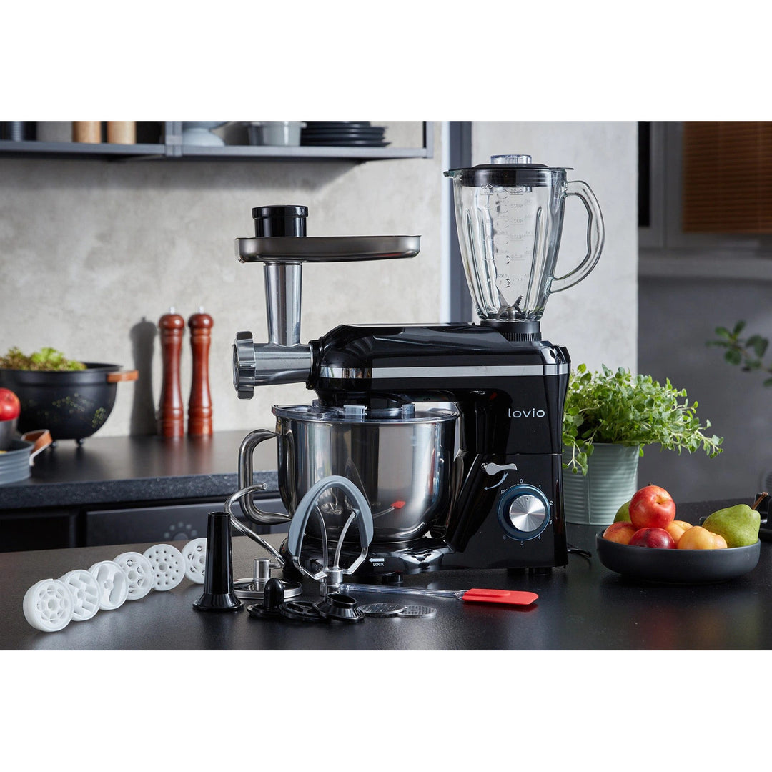 Lovio ChefAssistant Plus planeetmixer, zwart LVSTM02PBK