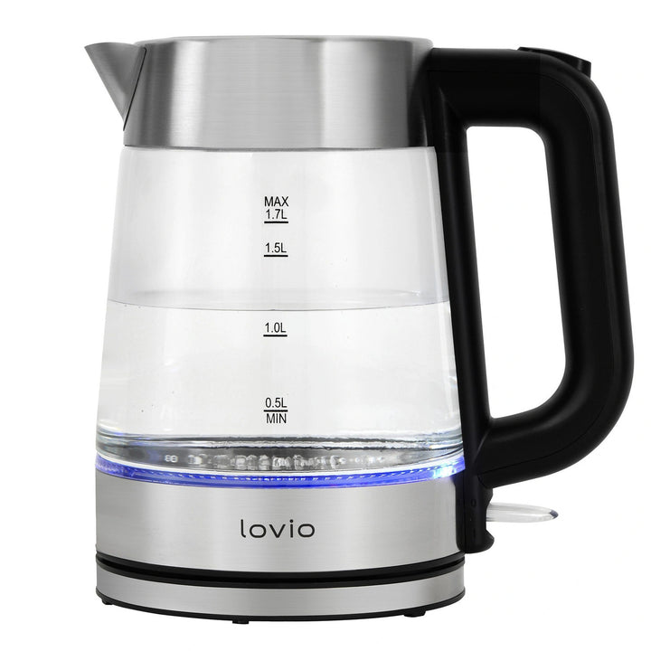 Lovio LVGEK001 draadloze elektrische glazen waterkoker