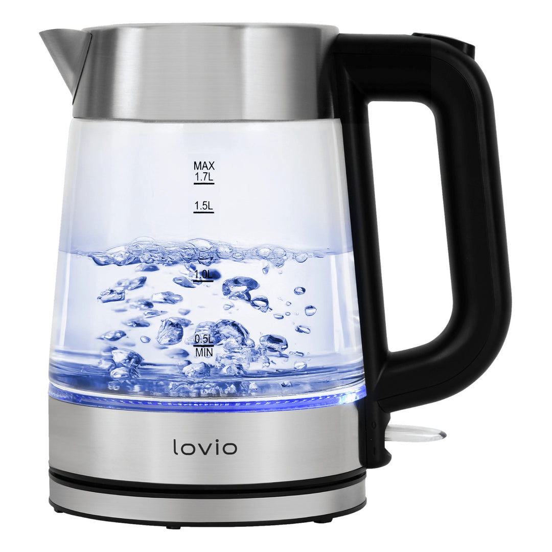 Lovio LVGEK001 draadloze elektrische glazen waterkoker