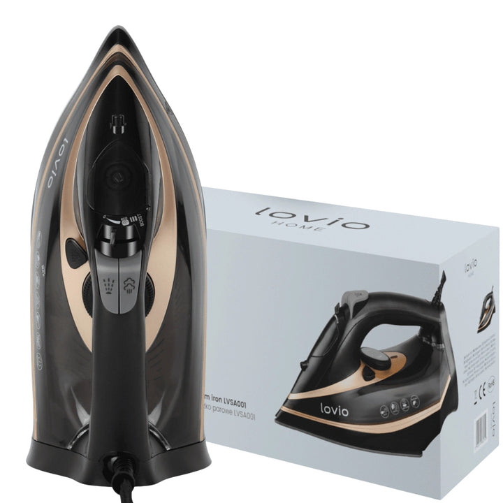 LOVIO LVSA001 handstoomstrijkijzer met keramische zool