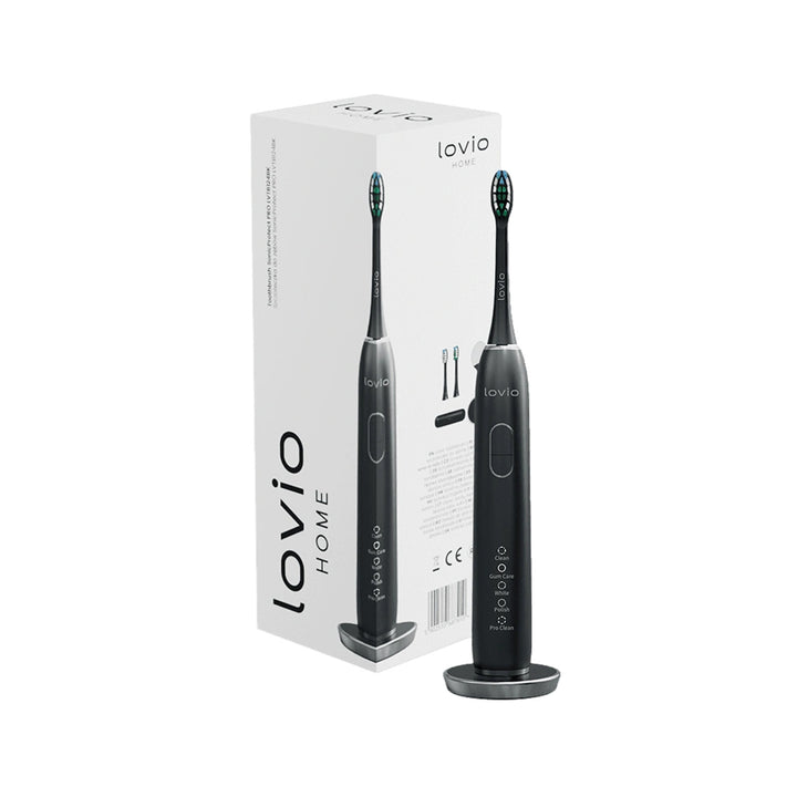 Lovio SonicProtect PRO elektrische tandenborstel, zwart LVTB124BK