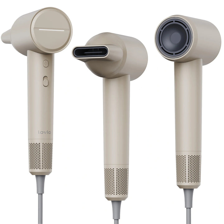 Professionele haardroger Lovio Air Flow, beige, LVHD001BE