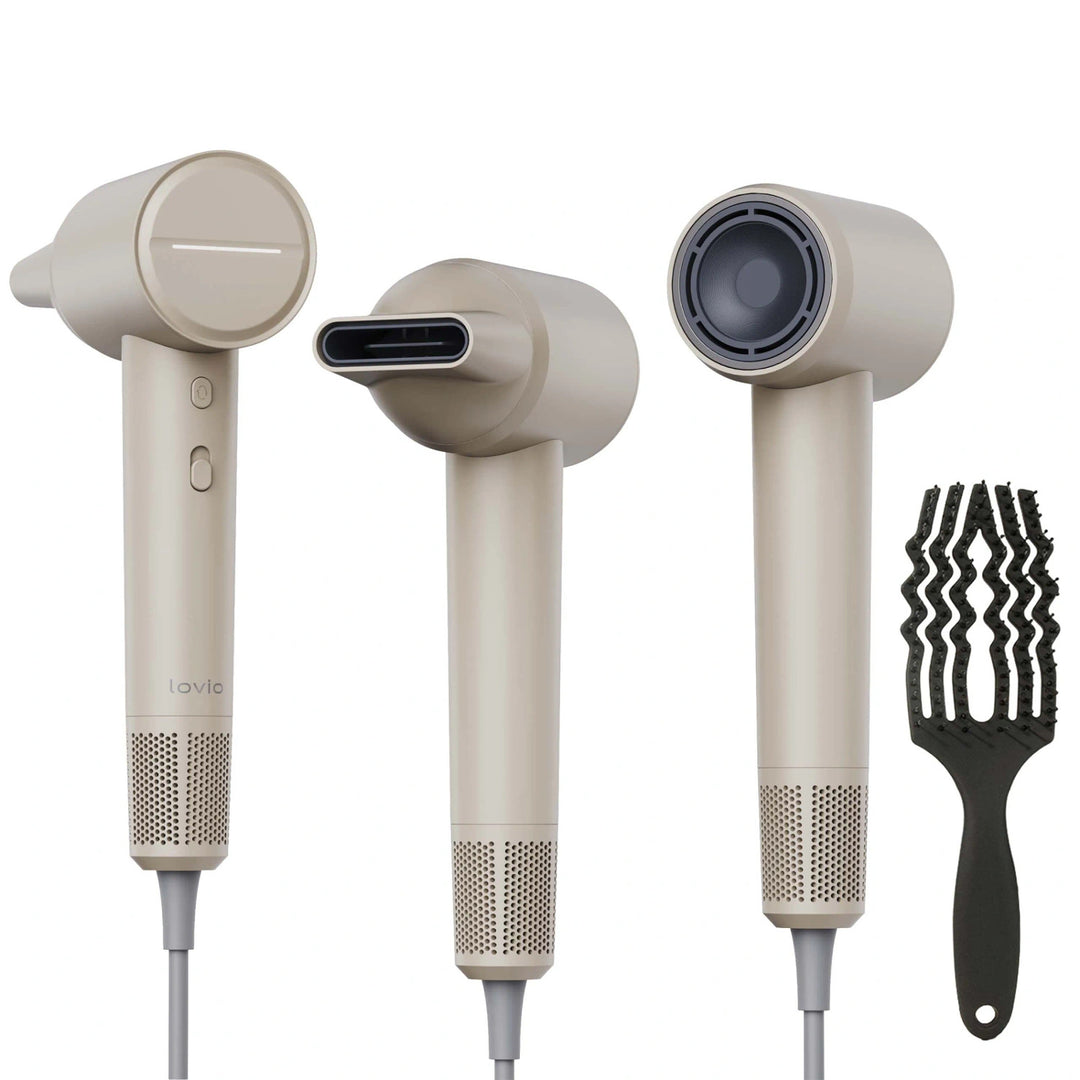 Professionele haardroger Lovio Air Flow, beige, LVHD001BE