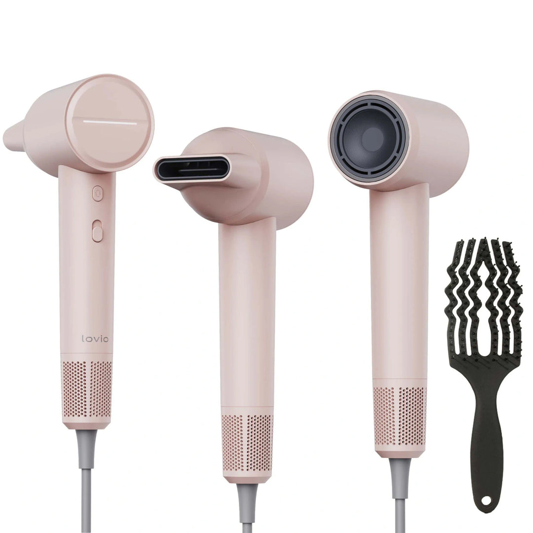 Professionele haardroger Lovio Air Flow, roze, LVHD001PK