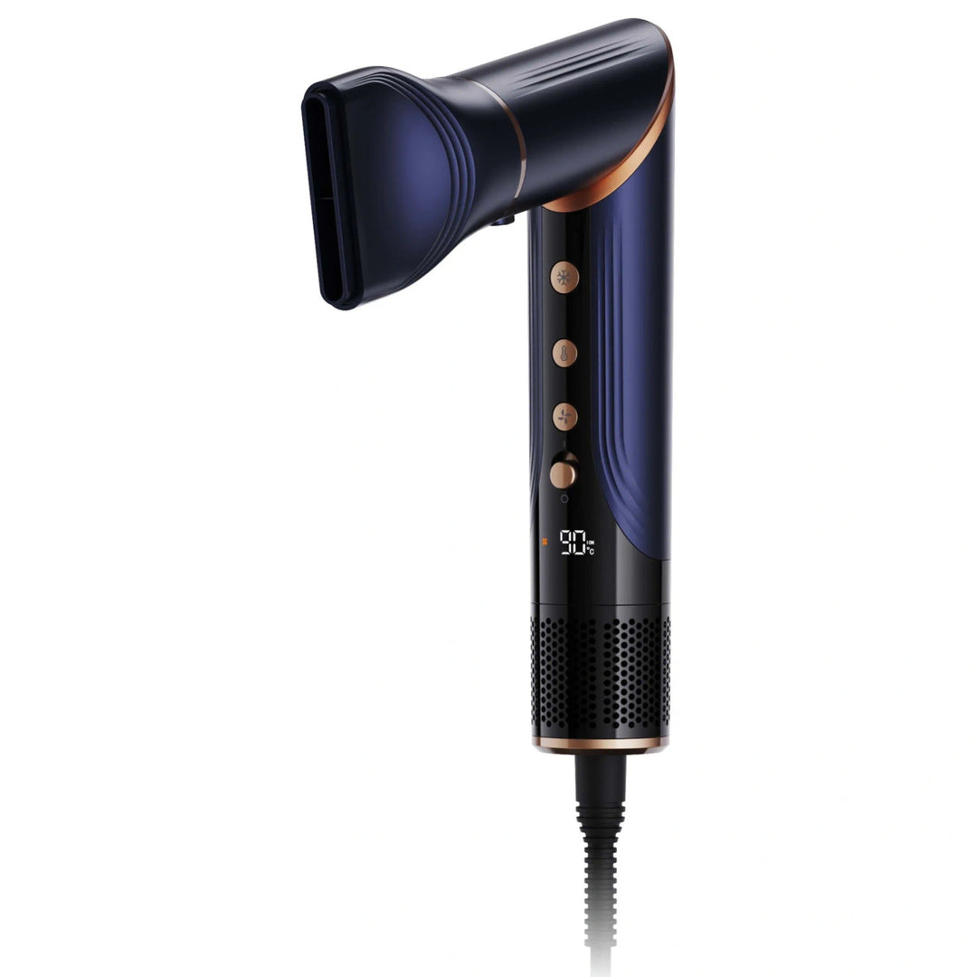 8-in-1 föhn met krultang en ionisatie LOVIO AirStyle LVHS001BL