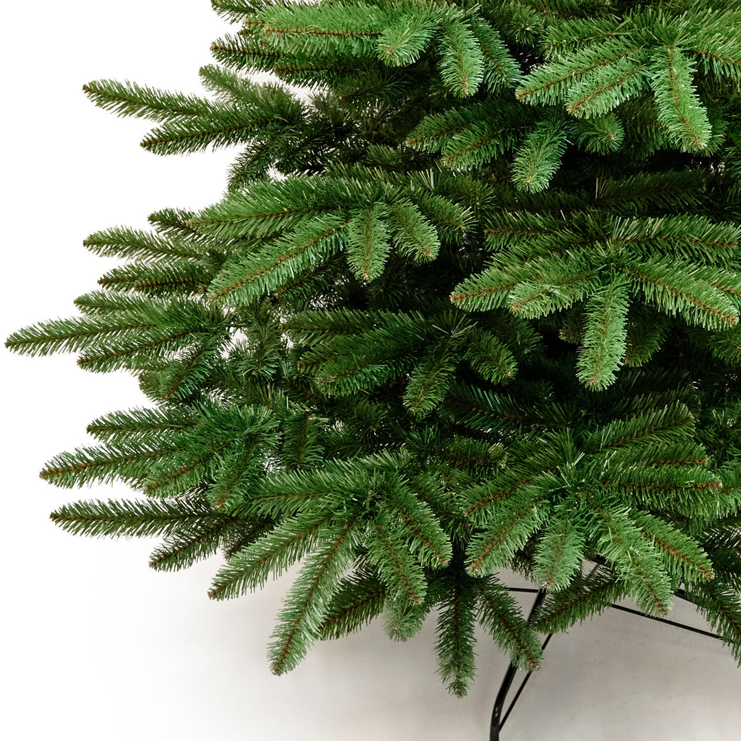 Kunstkerstboom, Spaanse spar, PVC, hoogte 250 cm, metalen standaard