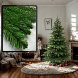 Kunstkerstboom, Spaanse spar, PVC, hoogte 250 cm, metalen standaard