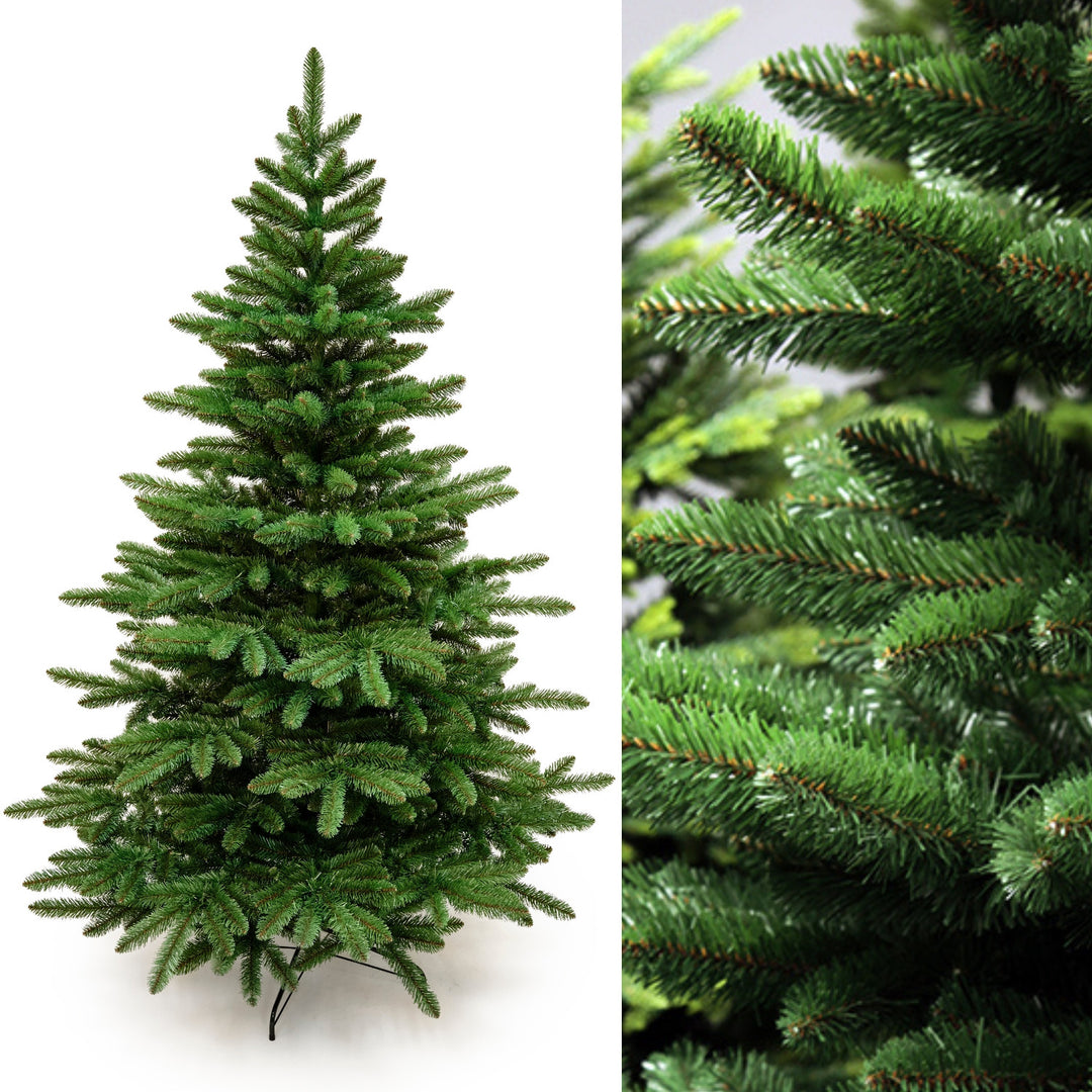 Kunstkerstboom, Spaanse spar, PVC, hoogte 250 cm, metalen standaard