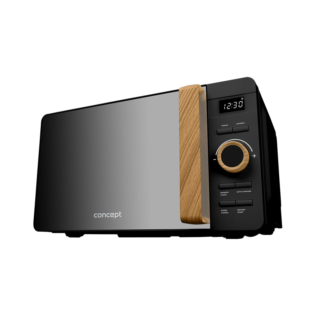 Concept-magnetron, 5 vermogensstanden, ontdooifunctie, inhoud 20 l, vermogen 800 W, kleur zwart, MT3520bc