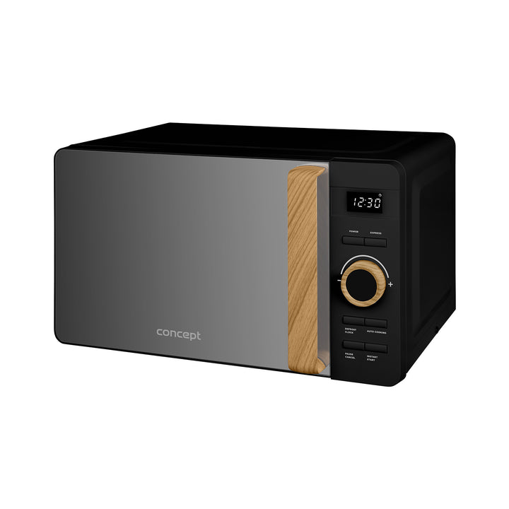 Concept-magnetron, 5 vermogensstanden, ontdooifunctie, inhoud 20 l, vermogen 800 W, kleur zwart, MT3520bc