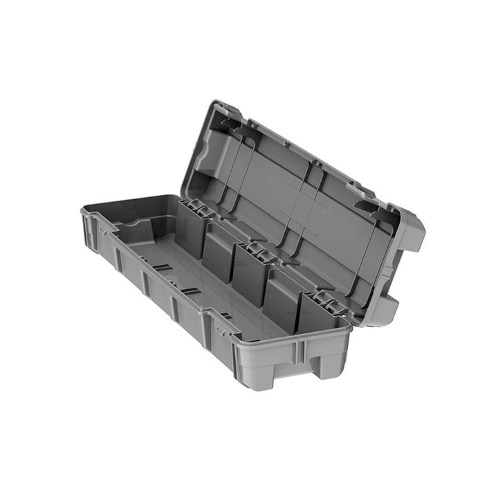 Keter Jobmade verrijdbare werkbank, draagvermogen 453 kg, antislipvoetjes, opbergbak met klemmen onder het werkblad, 239985
