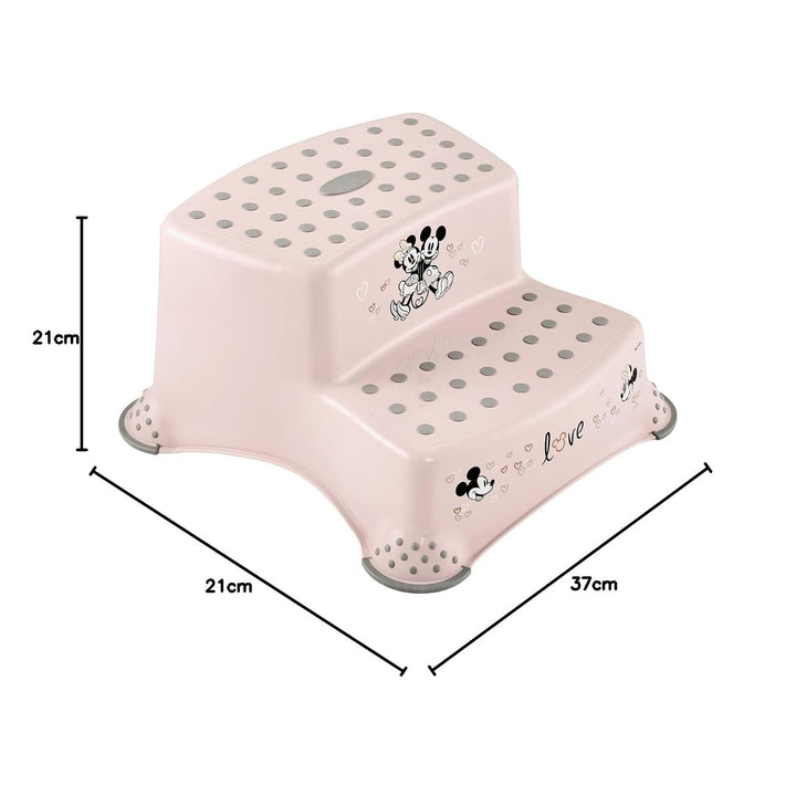 Keeeper-trapje voor kinderen met twee treden, met antislipfunctie, serie "Minnie Mouse", draagvermogen tot 120 kg, 1003258124700
