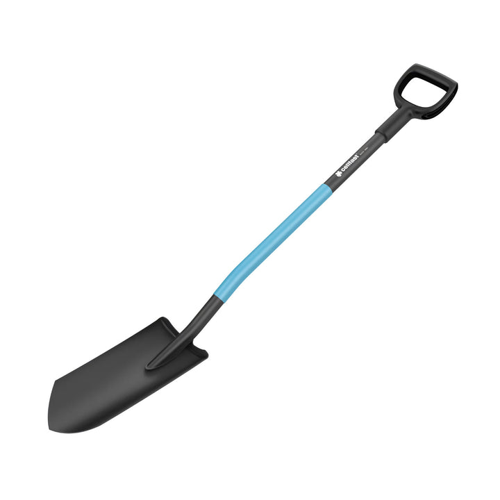 Kwekerij-/drainagespade, geharde, geslepen kop, ergonomische steel, lengte 129 cm, Cellfast, CELLPRO