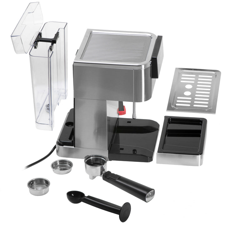 Koffiezetapparaat 20 bar, Thermoblock, melkopschuimer, 5-in-1, Adler AD 4390