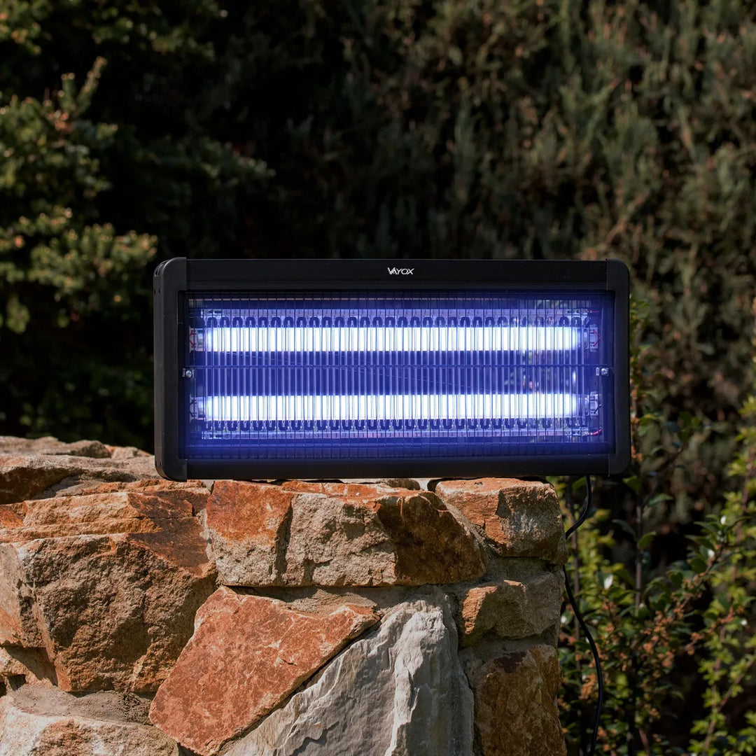 Insectenverdelgingslamp voor muggen, vliegen en motten, elektrische val, UV, 20 W, Vayox