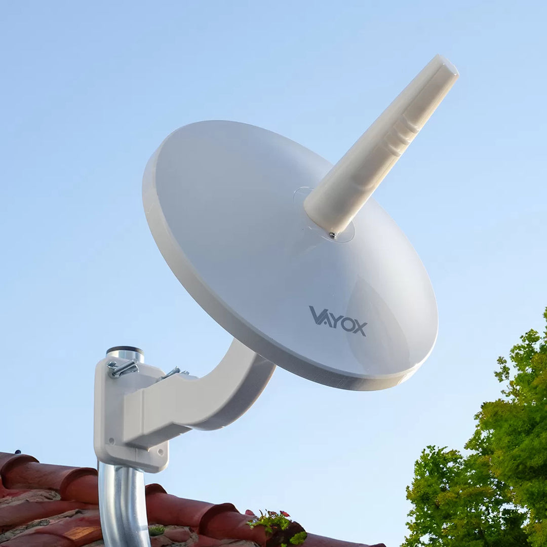 DVB-T/T2 Digital720 combo omnidirectionele antenne, wit, VA0066, Vayox