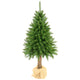 Premium sparrenkerstboom op stam, 200 cm, dichtbegroeid en realistisch, Damich
