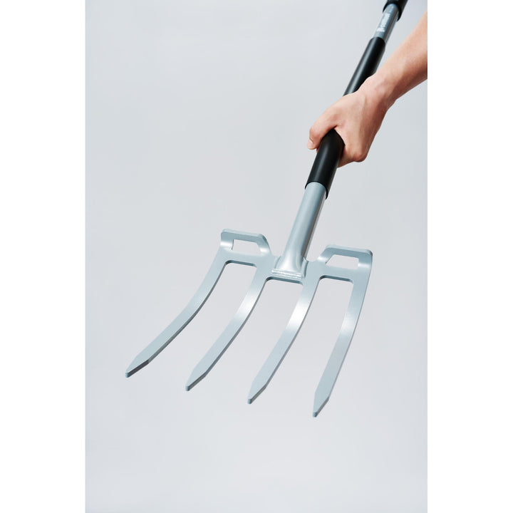 Kwekerij- en drainage-spade CELLPRO + ENERGO-vorken + universele metalen hark CELLPRO, Cellfast