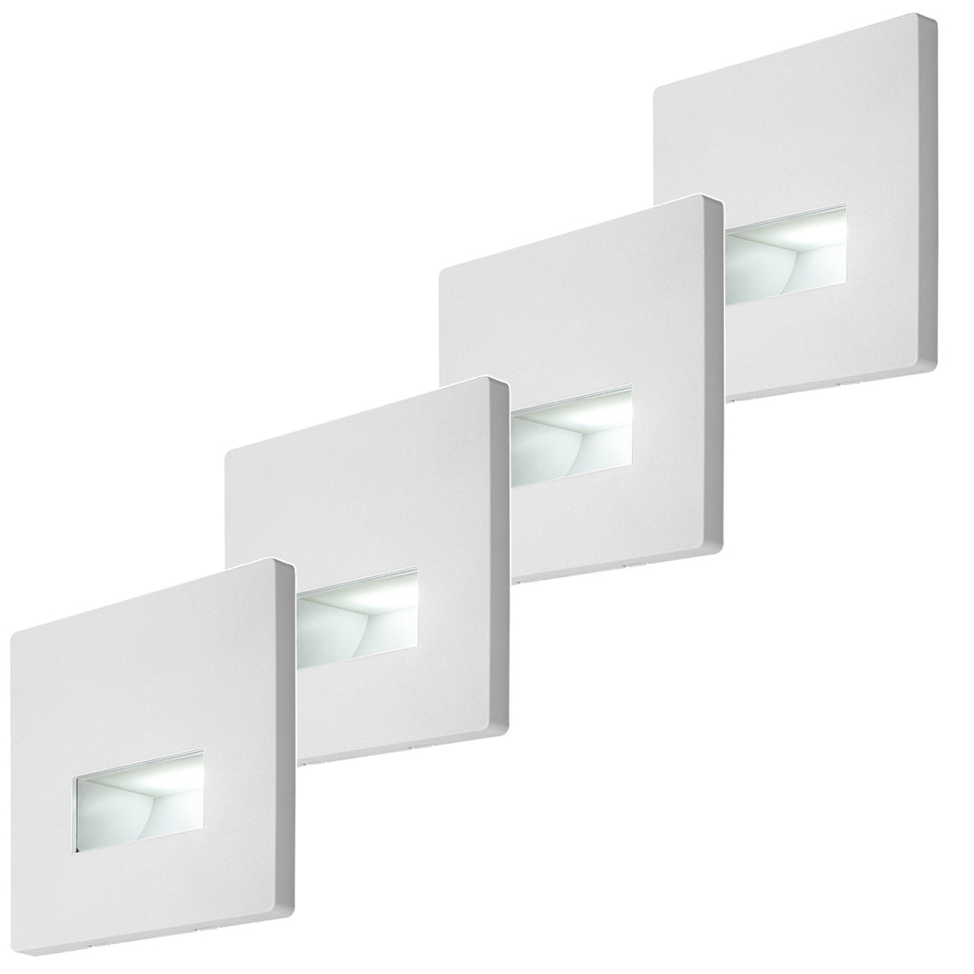 Lunca LED-lamp 1 W, IP20, wit, instelbare lichtkleur 3000, 4500, 6500 K, 77196, 4 stuks
