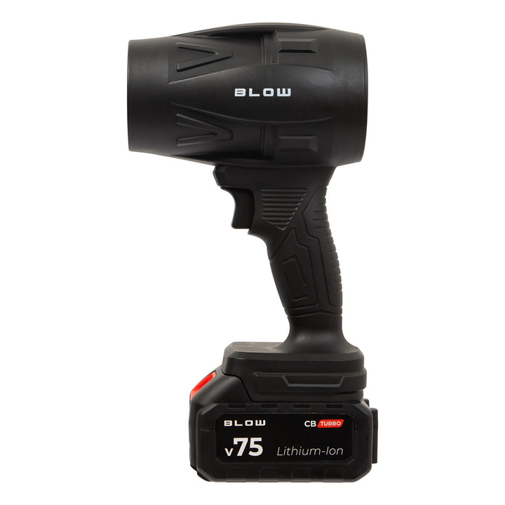 BLOW 21V CB TURBO accu-bladblazer, 130.000 omwentelingen, 2,4 Ah, koffer