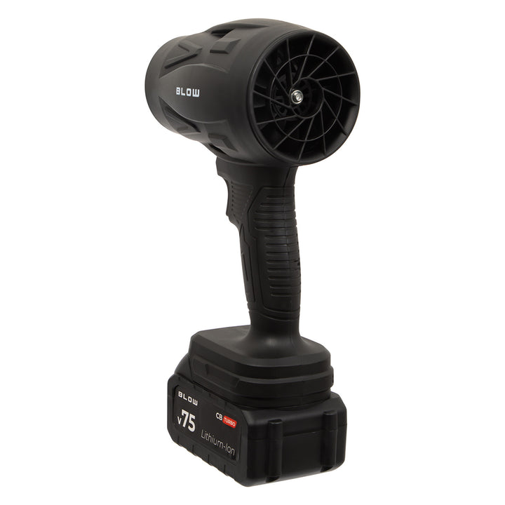BLOW 21V CB TURBO accu-bladblazer, 130.000 omwentelingen, 2,4 Ah, koffer