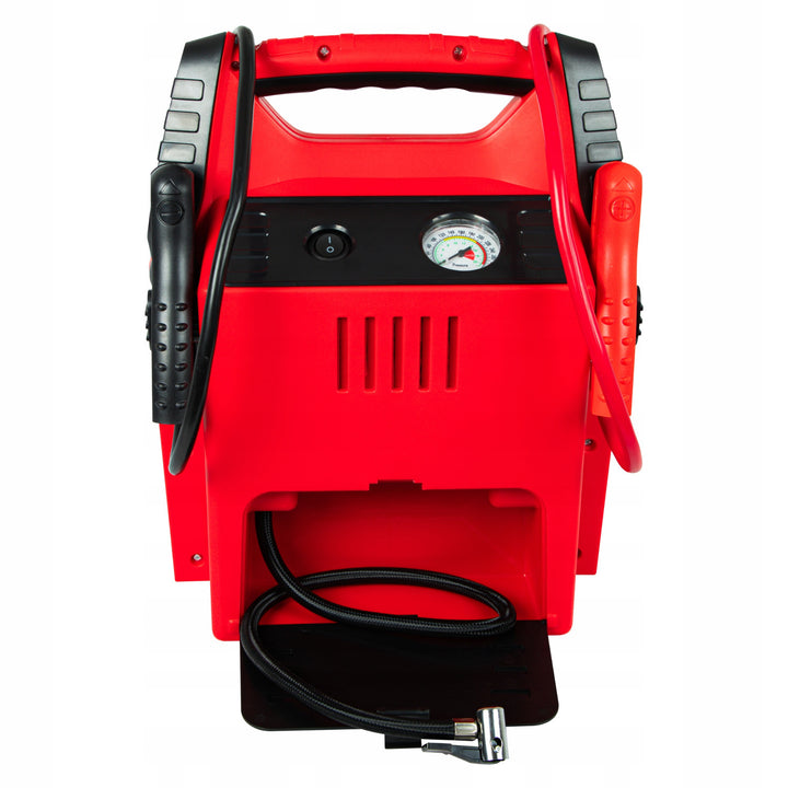 Jump Starter 5-in-1 Blow, met compressor-, acculader- en powerbankfunctie, 12V-accu van 20.000 mAh, stroom: startstroom 400 A, piekstroom 900 A, voorzien van een overbelastingsbeveiliging, 81-210#