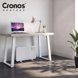 Cronos infraroodverwarmingspaneel voor onder het bureau, vermogen 120 W, timer, 3 standen, DCH-150