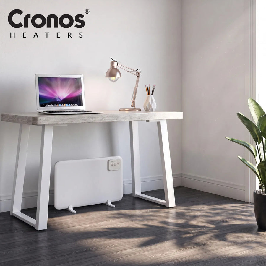 Cronos infraroodverwarmingspaneel voor onder het bureau, vermogen 120 W, timer, 3 standen, DCH-150