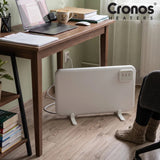 Cronos infraroodverwarmingspaneel voor onder het bureau, vermogen 120 W, timer, 3 standen, DCH-150