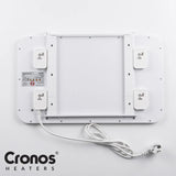 Cronos infraroodverwarmingspaneel voor onder het bureau, vermogen 120 W, timer, 3 standen, DCH-150
