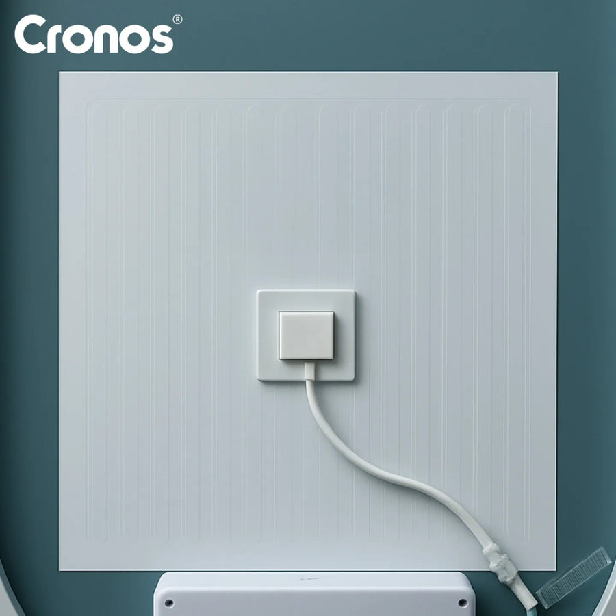 Cronos verwarmde spiegel, ovaal 50 x 80 cm, LED in drie kleuren, beschermingsklasse IP44, anticondenssysteem