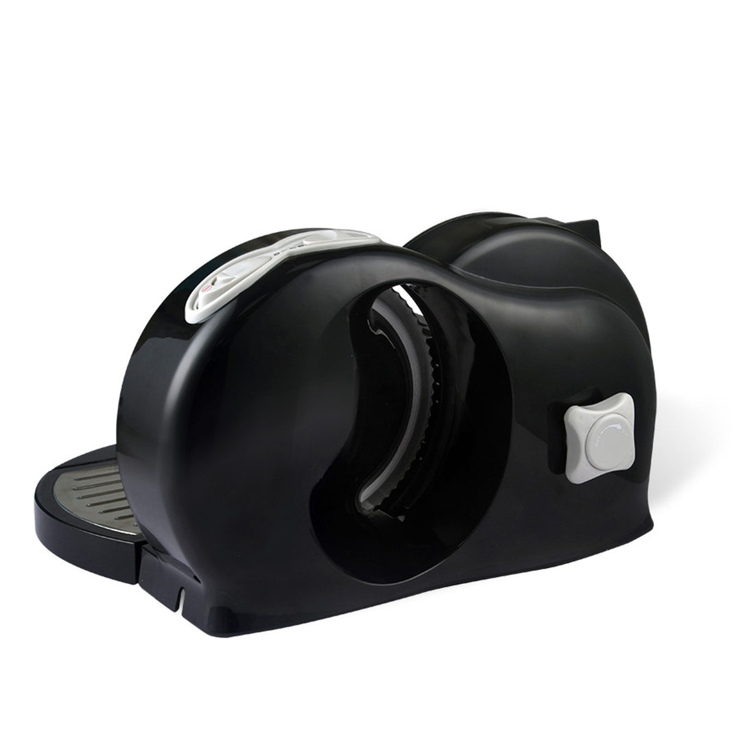 Maestro-snijmachine, vermogen 400 W, snijbereik van 0 tot 15 mm, roestvrijstalen mes, drie snijsnelheden, inclusief aandrukker en opvangbak, MR-591