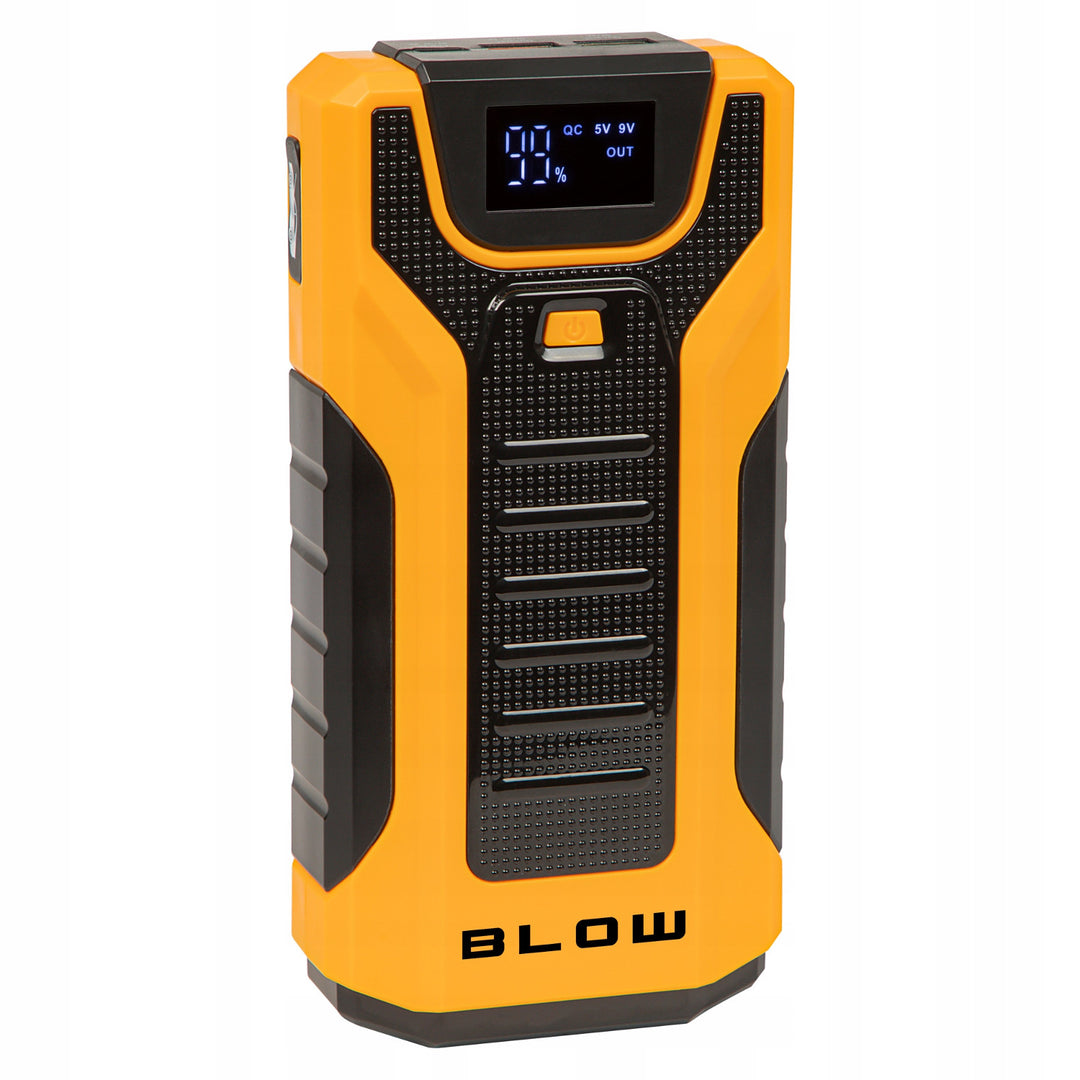 Jump Starter Blow, met powerbank- en zaklampfunctie, startstroom 600 A, piekstroom 1000 A, capaciteit 30.000 mAh, 81-203#
