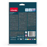 Vileda Actifibre Pro-theedoek, voor in de keuken, 1 stuk, van microvezel, met PVA-coating, wasbaar tot 60 °C, 183303