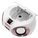 Boombox-radio met CD-MP3, USB, FM-radio, AUX, hoofdtelefoonaansluiting, Adler, AD 1181