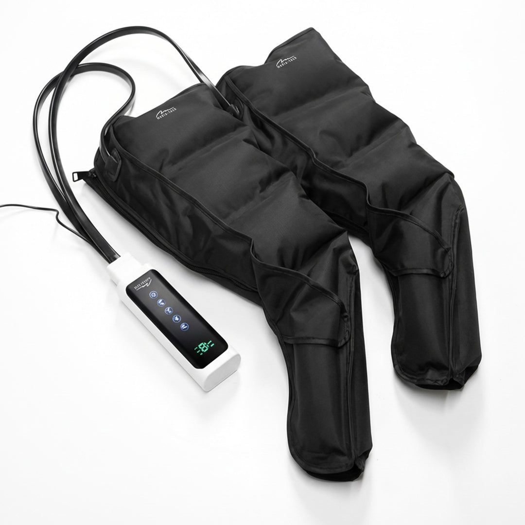Lymfatische beenmassageapparaat, draadloos, verwarmend, Mediatech, MT6542