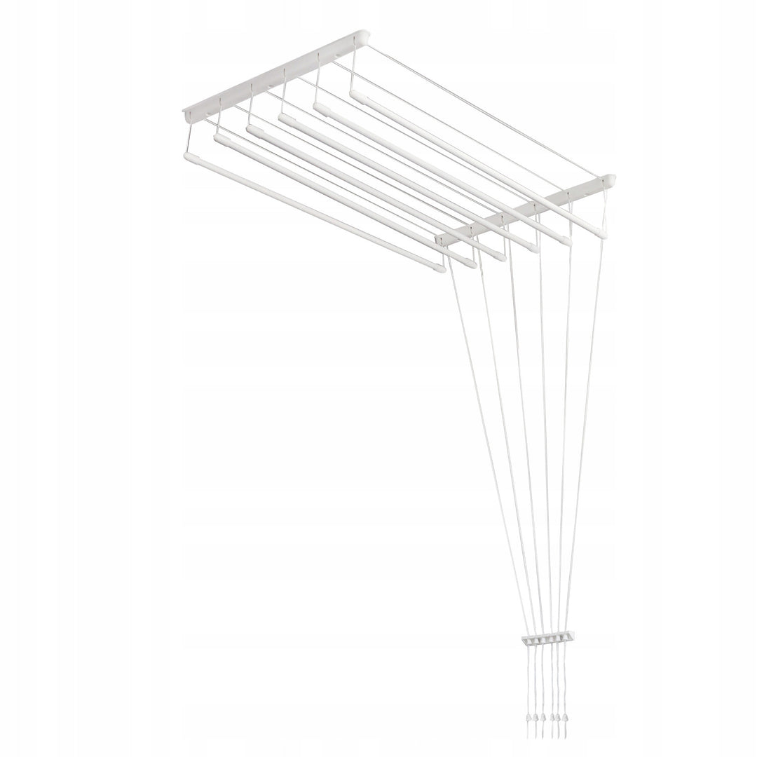 Plafondwasdroger met 6 stangen, 140 cm, droogoppervlak 8,4 m, Sepio