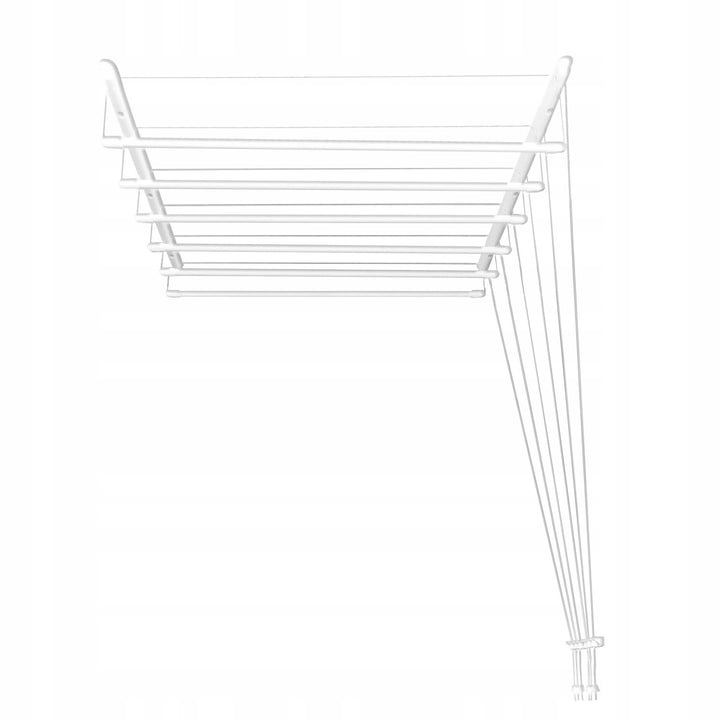 Plafondwasdroger met 6 stangen, 140 cm, droogoppervlak 8,4 m, Sepio
