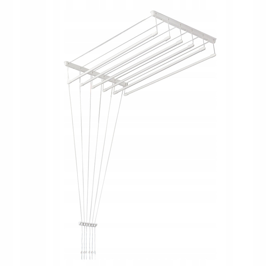 Plafondwasdroger met 6 stangen, 140 cm, droogoppervlak 8,4 m, Sepio