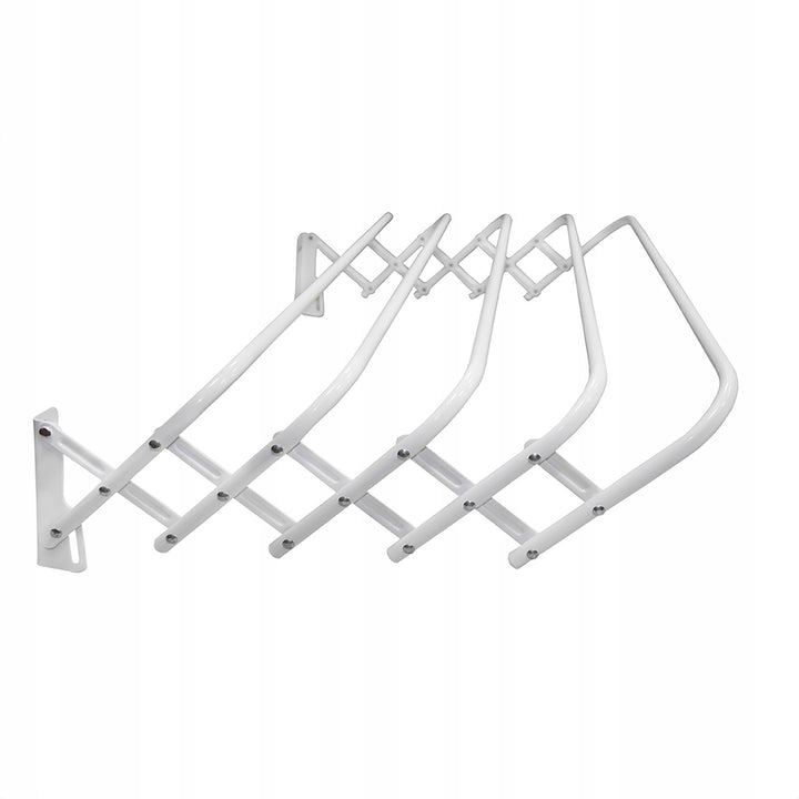Harmonica-droogrek 60, voor kleding en ondergoed, uitschuifbaar, wit, model 103, Sepio