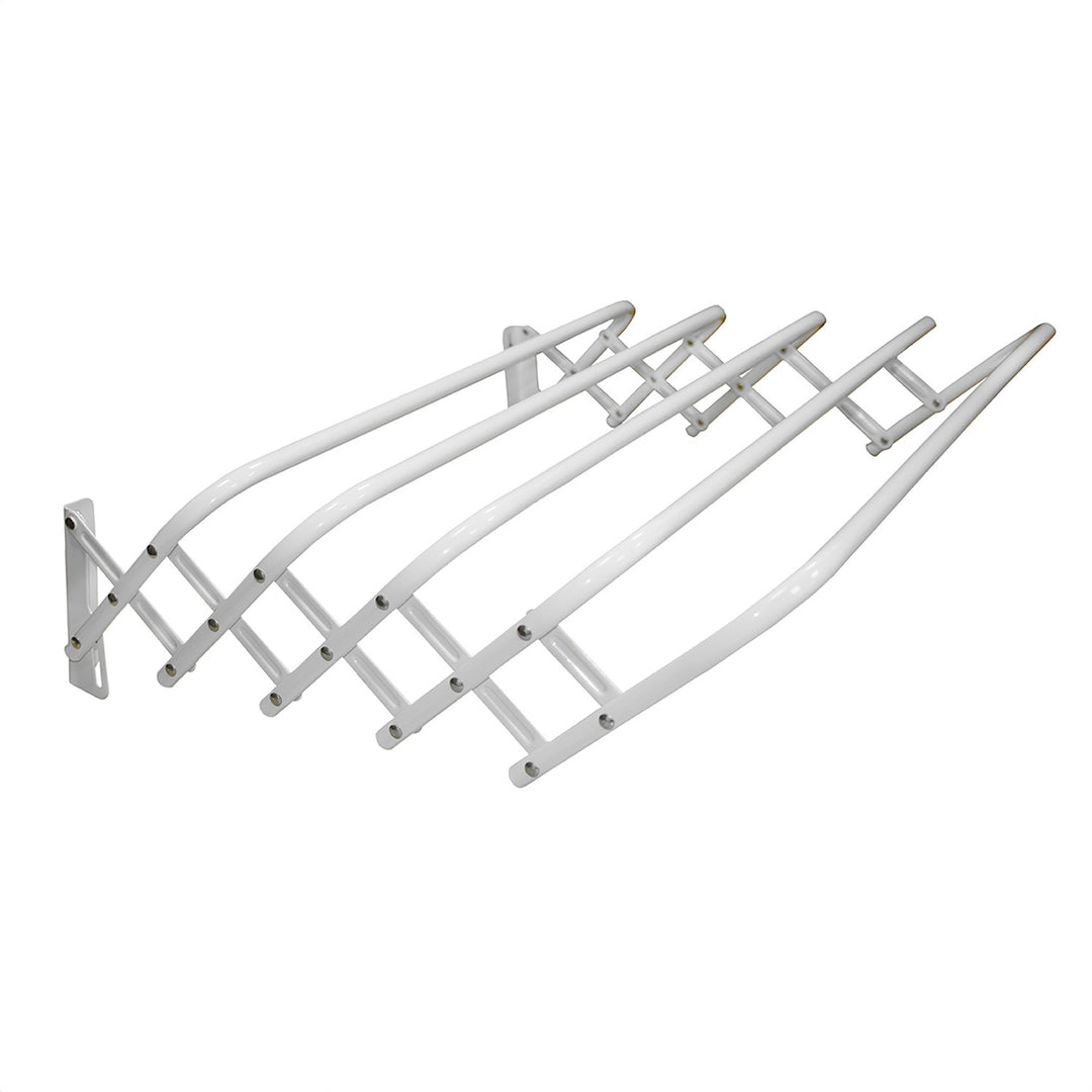 Harmonica-droogrek 60, voor kleding en ondergoed, uitschuifbaar, wit, model 103, Sepio