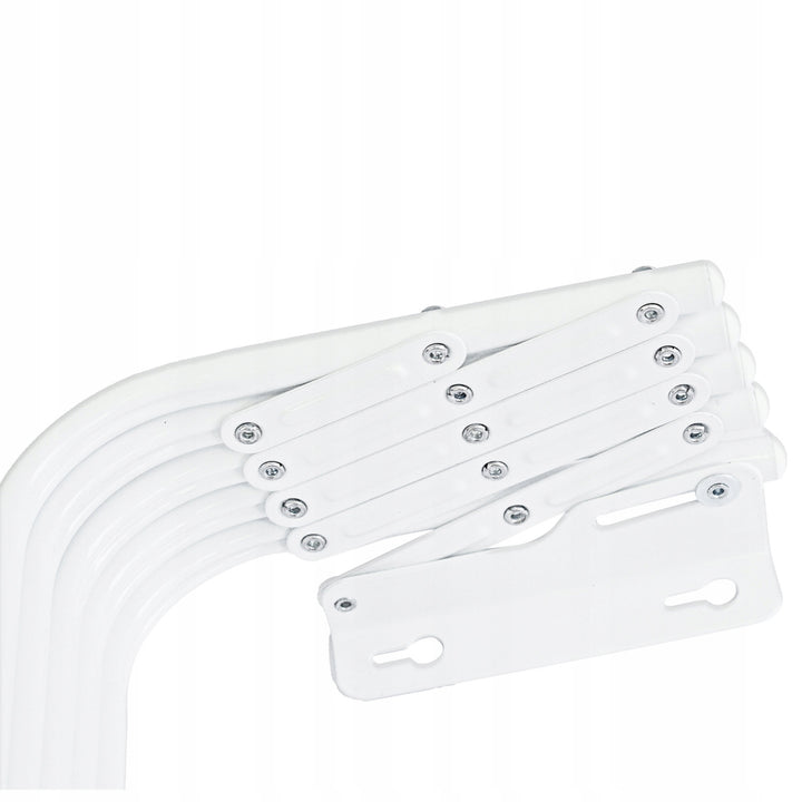 Harmonica-droogrek 60, voor kleding en ondergoed, uitschuifbaar, wit, model 103, Sepio