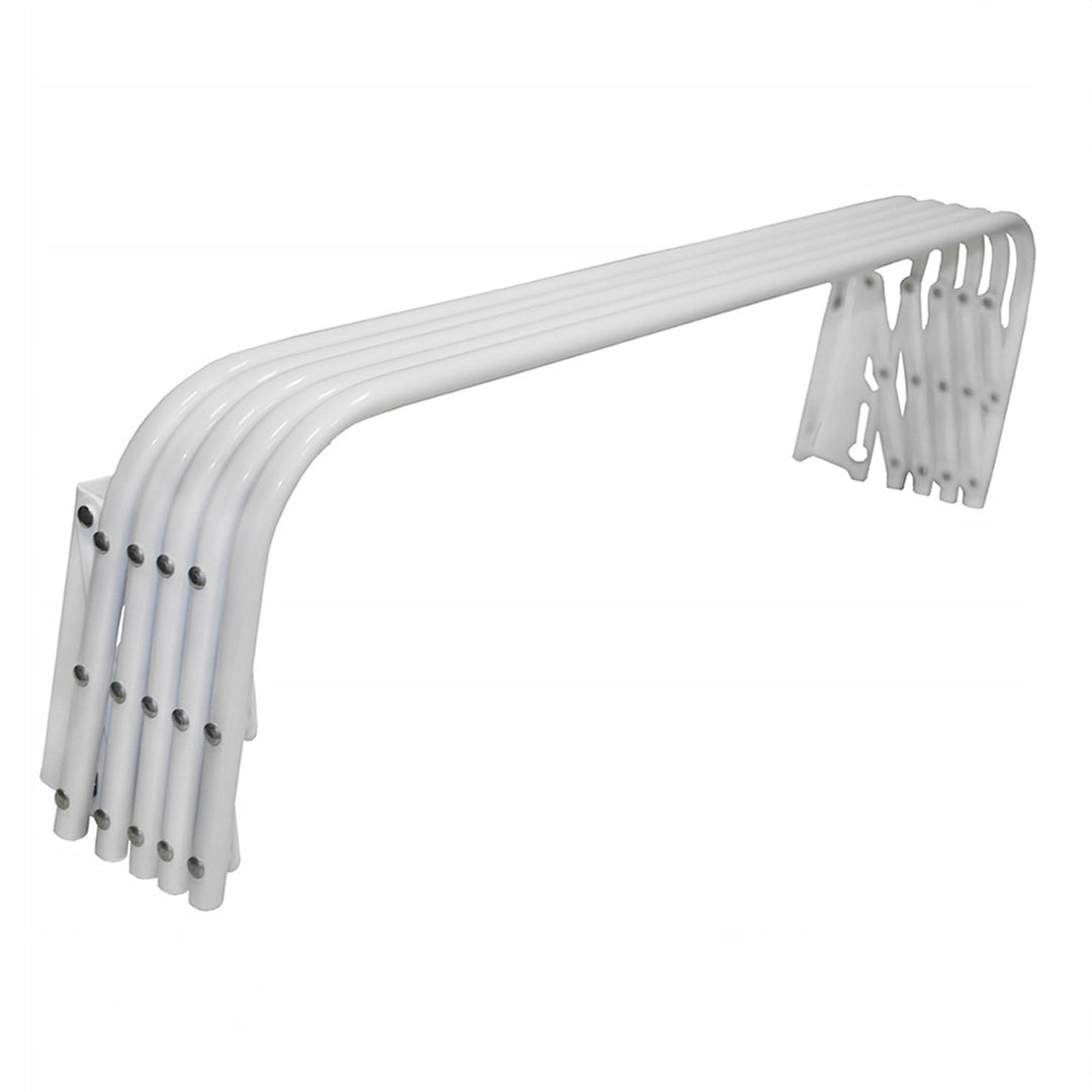 Harmonica-droogrek 60, voor kleding en ondergoed, uitschuifbaar, wit, model 103, Sepio