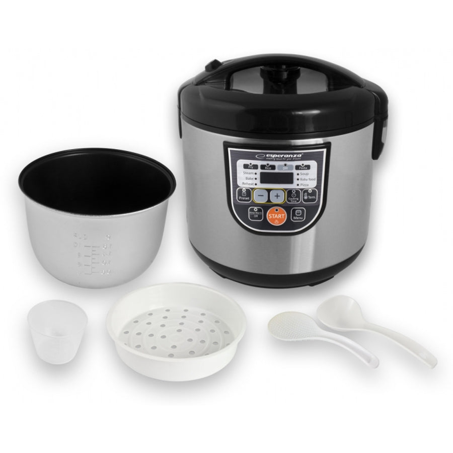 Multicooker, multifunctioneel apparaat, Cooking Mate 860 W, Esperanza