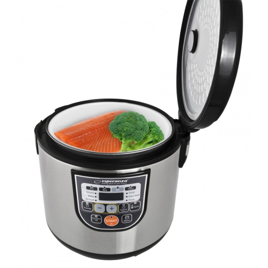Multicooker, multifunctioneel apparaat, Cooking Mate 860 W, Esperanza