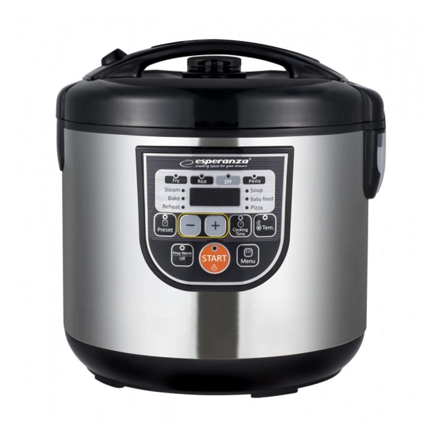 Multicooker, multifunctioneel apparaat, Cooking Mate 860 W, Esperanza