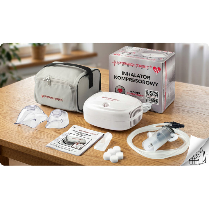 Compressorinhalator, 2 maskers, KT-NEB FAMILY, Techmed