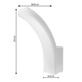 Maclean LED-lamp, wit, 20 W, IP65, 2750 lm, neutraal wit (4000 K) MCE511 W, 2 stuks