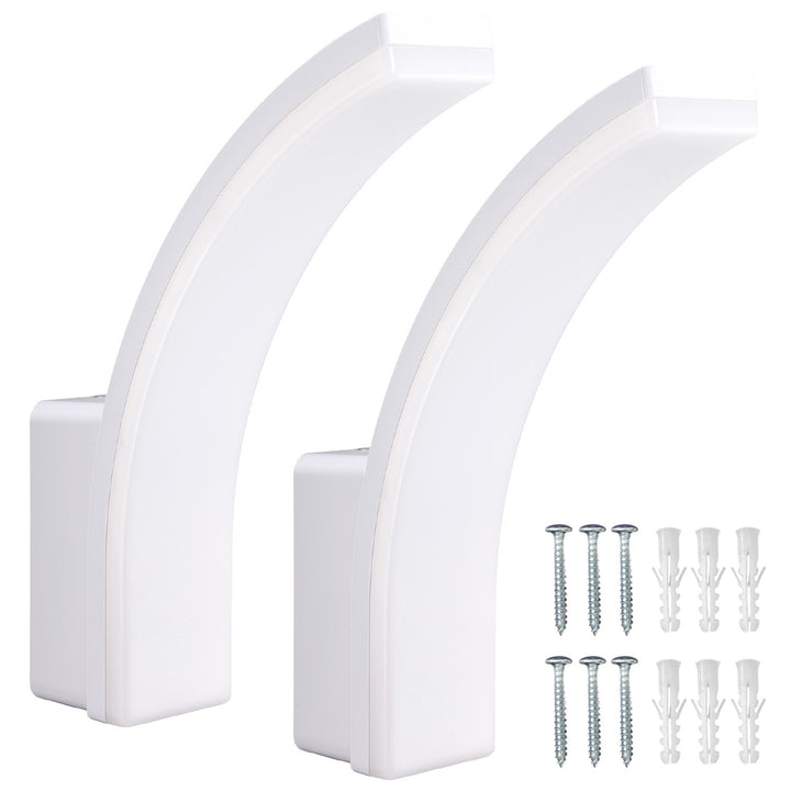 Maclean LED-lamp, wit, 20 W, IP65, 2750 lm, neutraal wit (4000 K) MCE511 W, 2 stuks