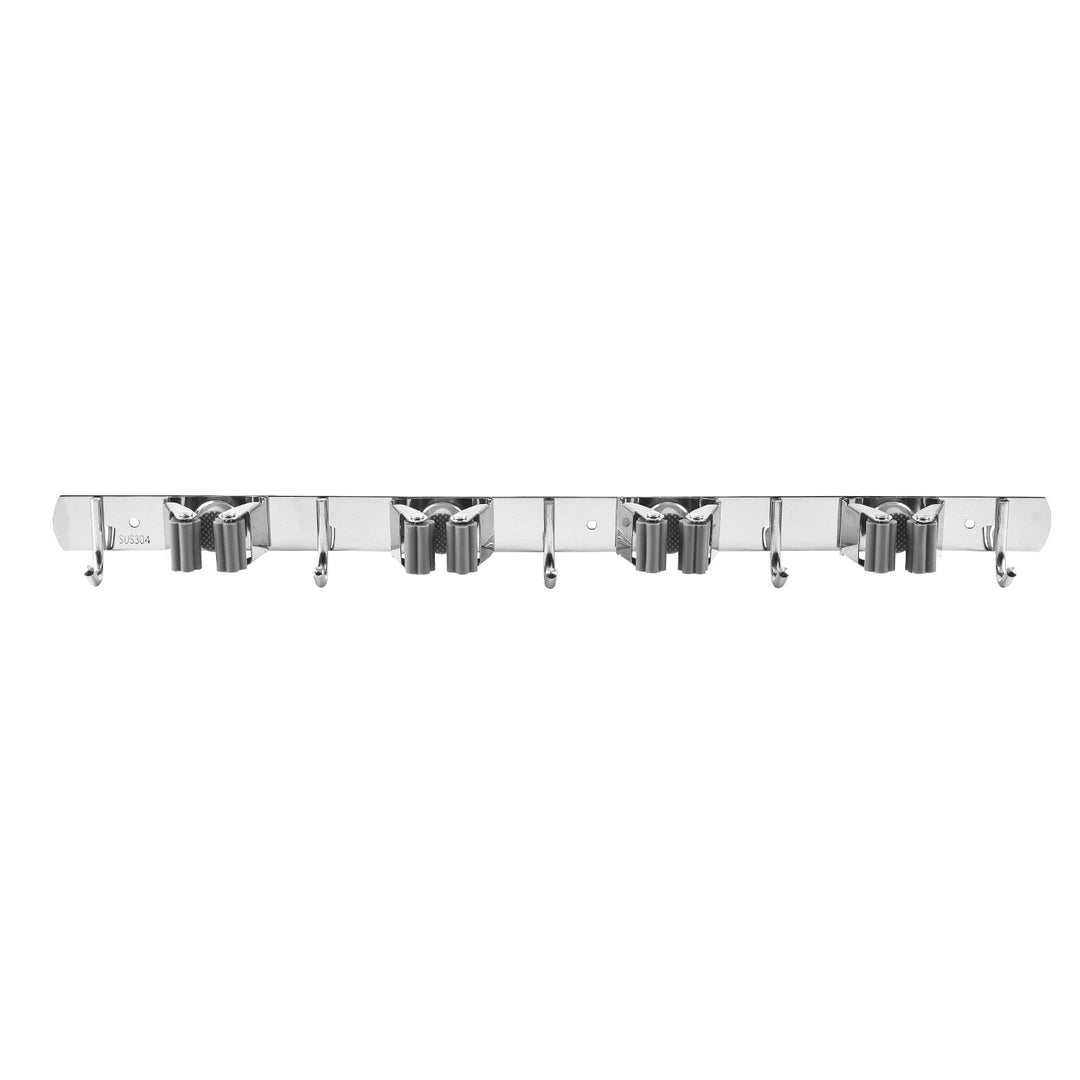 Maclean wandrek voor tuingereedschap en dweilen, van staal, met haken, max. draagvermogen 20 kg, breedte 49 cm, MC-184, 2 stuks